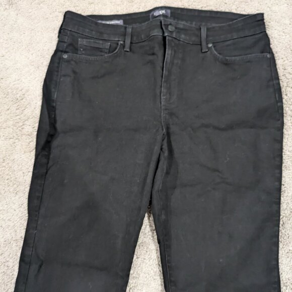 NYDJ Marilyn Straight Black Size 14P - Picture 2 of 9